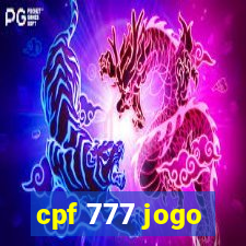 cpf 777 jogo